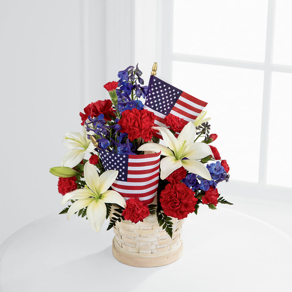 American Glory Bouquet – GOD'S GARDEN FLOWER SHOP, Lancaster CA