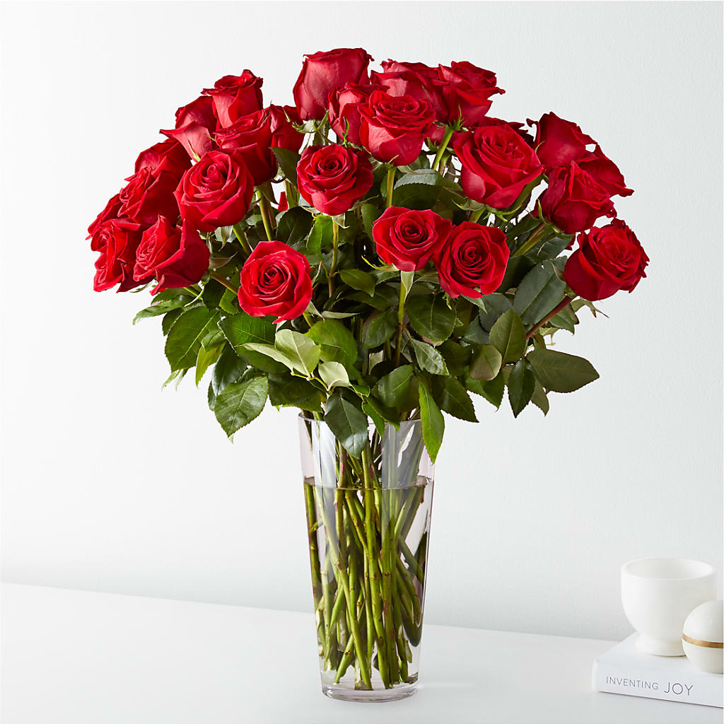 Long Stem Red Rose Bouquet – GOD'S GARDEN FLOWER SHOP, Lancaster CA