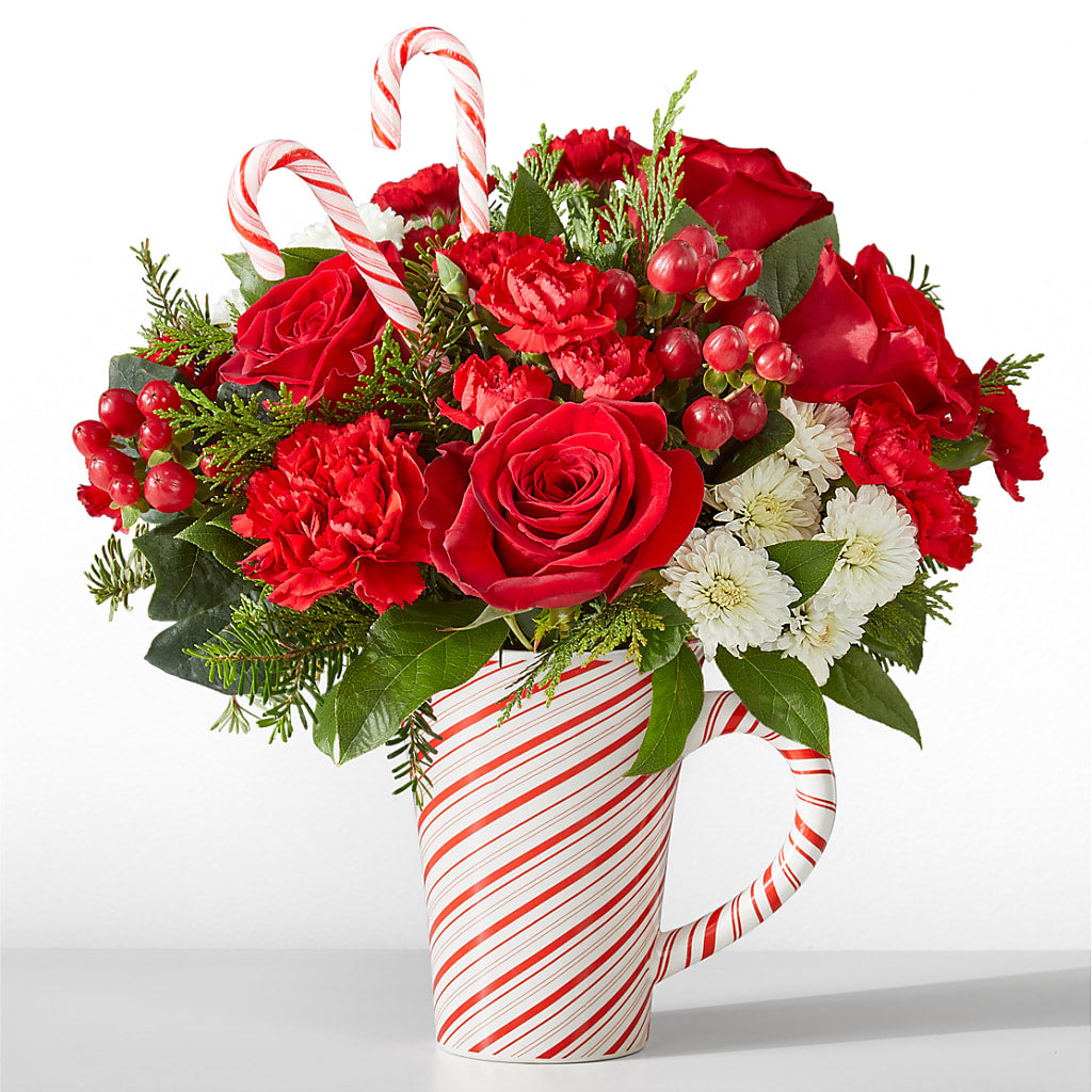 Peppermint Swirl Mug – GOD'S GARDEN FLOWER SHOP, Lancaster CA