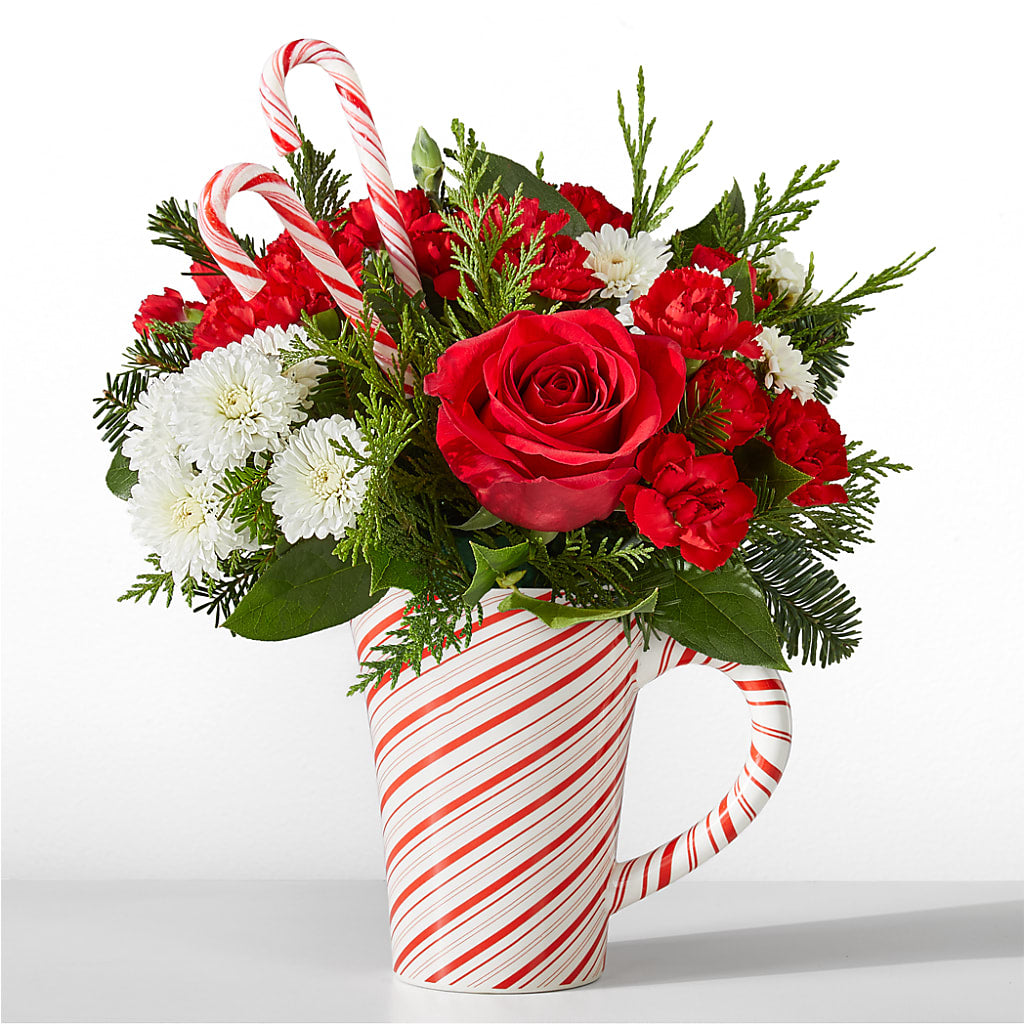 Peppermint Swirl Mug – GOD'S GARDEN FLOWER SHOP, Lancaster CA