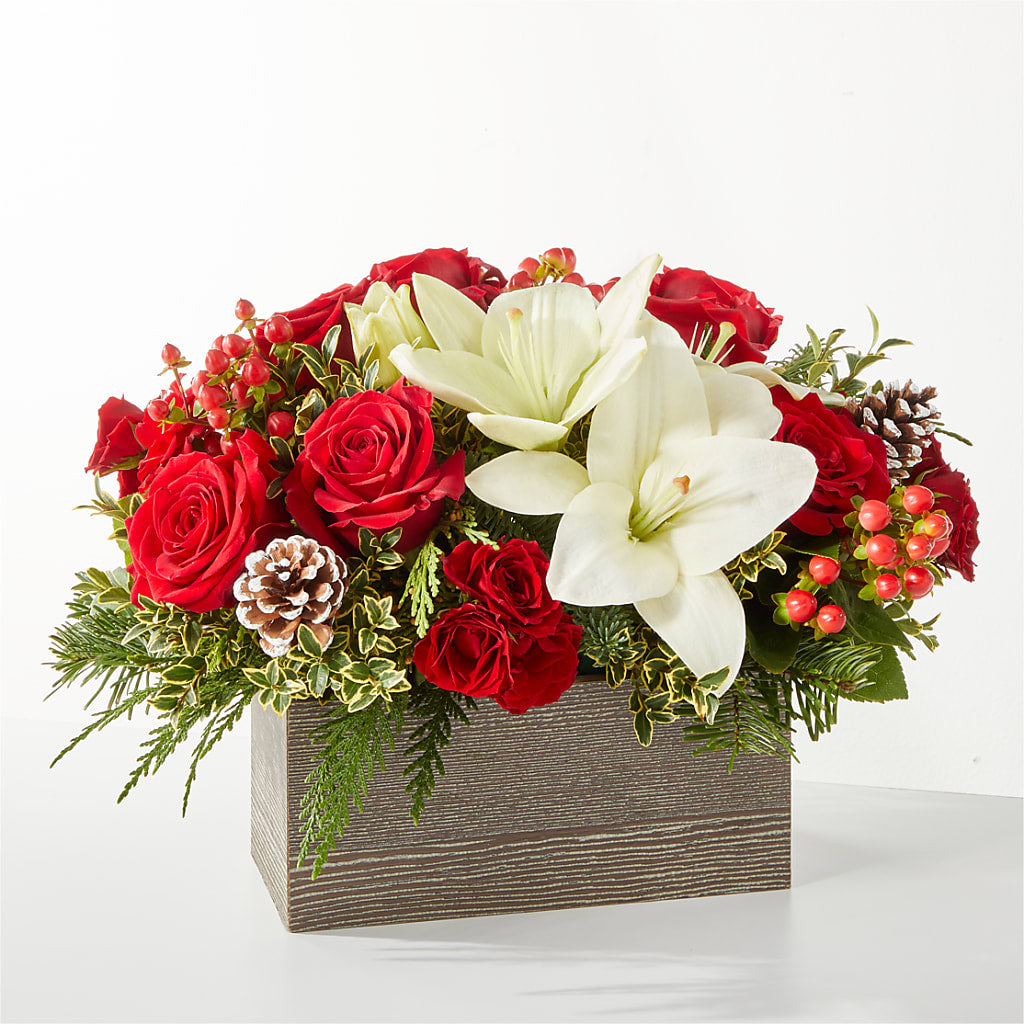 Snowy Wonderland Bouquet – GOD'S GARDEN FLOWER SHOP, Lancaster CA