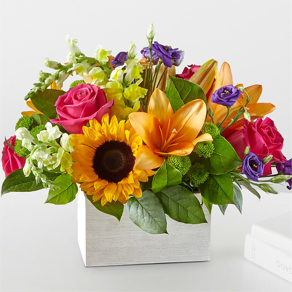 Best Day Box Bouquet – GOD'S GARDEN FLOWER SHOP, Lancaster CA