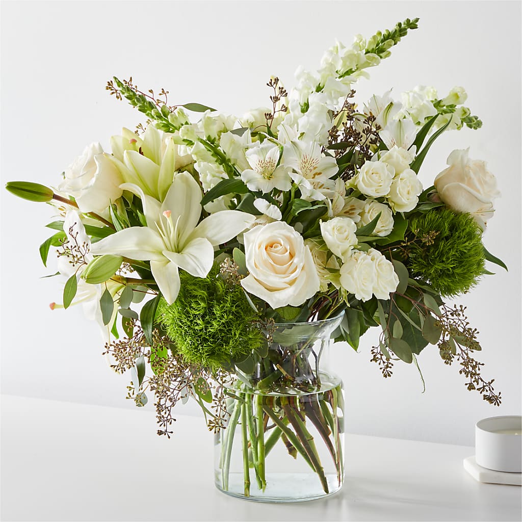 Fresh Linen Bouquet – GOD'S GARDEN FLOWER SHOP, Lancaster CA