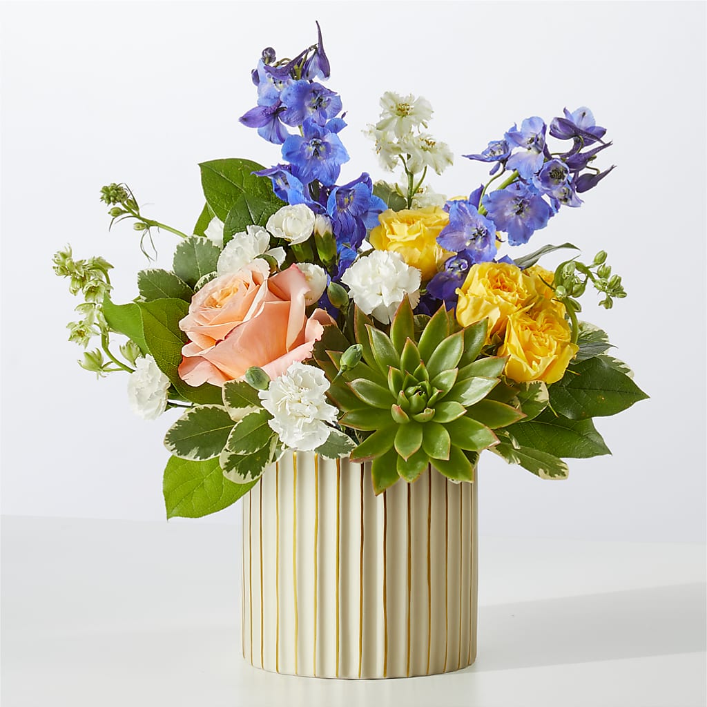 Cobalt Reverie Bouquet – GOD'S GARDEN FLOWER SHOP, Lancaster CA