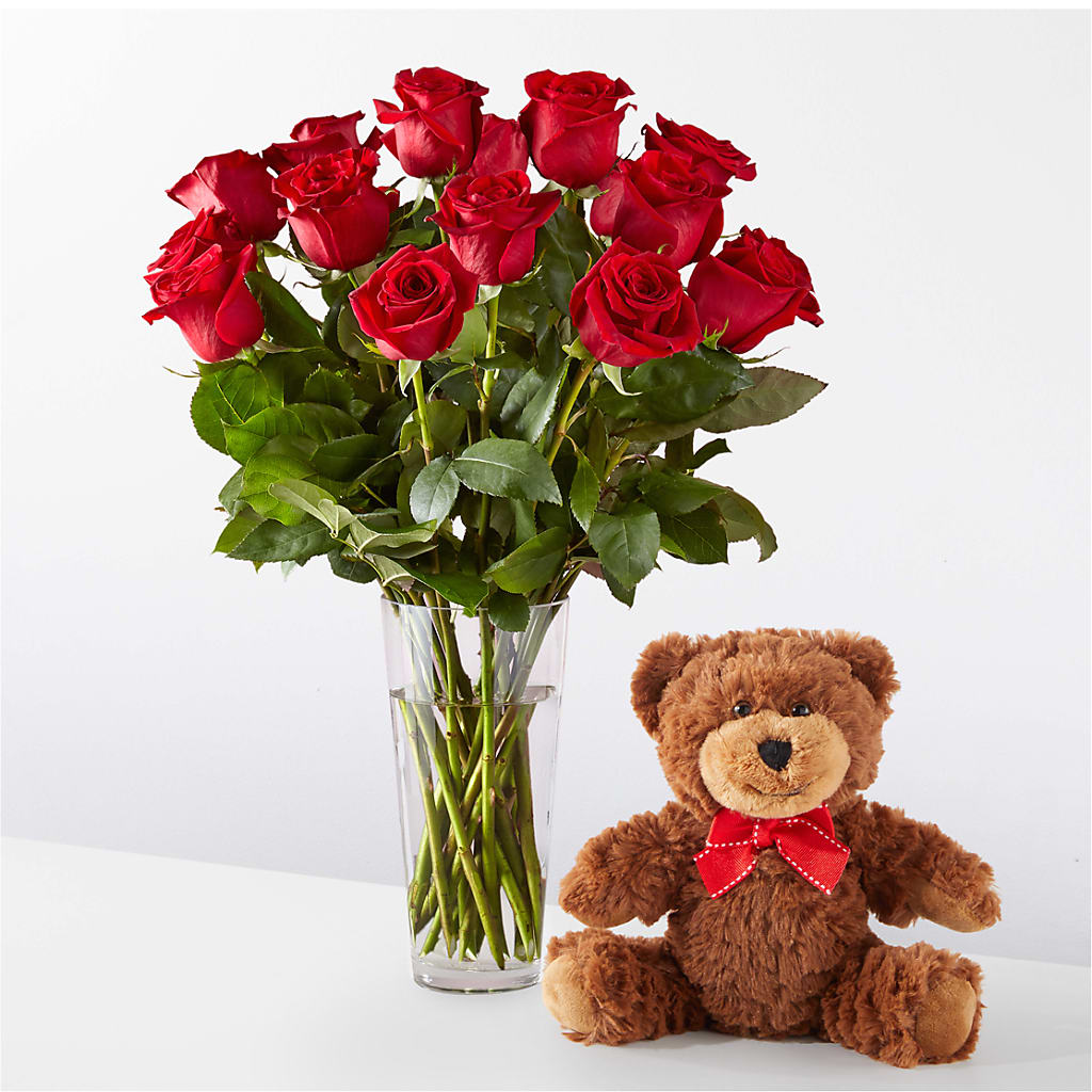 Romantic Long Stem Red Rose Bouquet Bundles – GOD'S GARDEN FLOWER SHOP, Lancaster CA