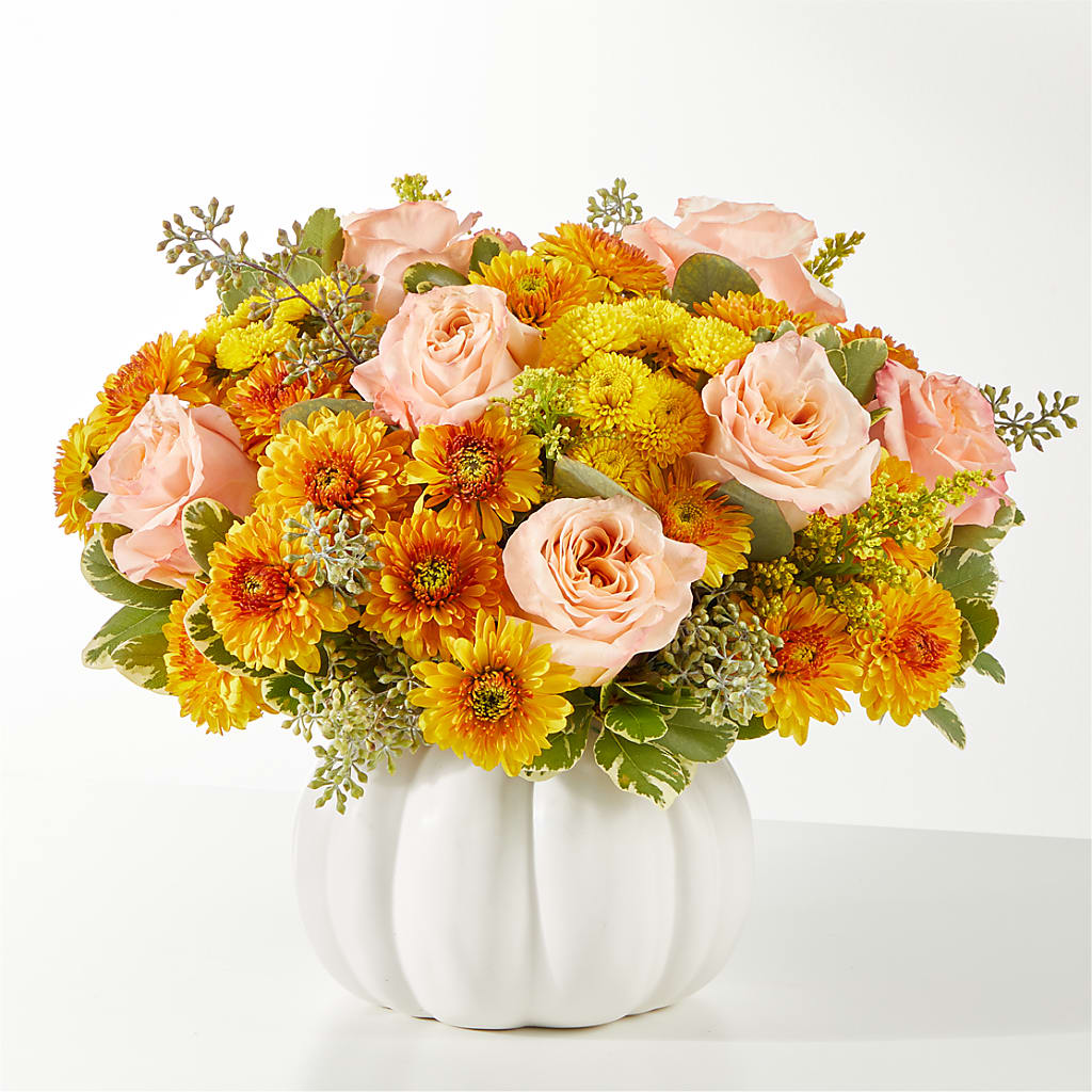 Peachy Pumpkin – GOD'S GARDEN FLOWER SHOP, Lancaster CA
