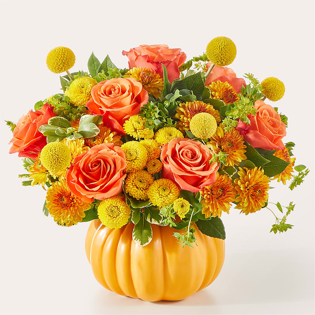 Gourdgeous Pumpkin – GOD'S GARDEN FLOWER SHOP, Lancaster CA