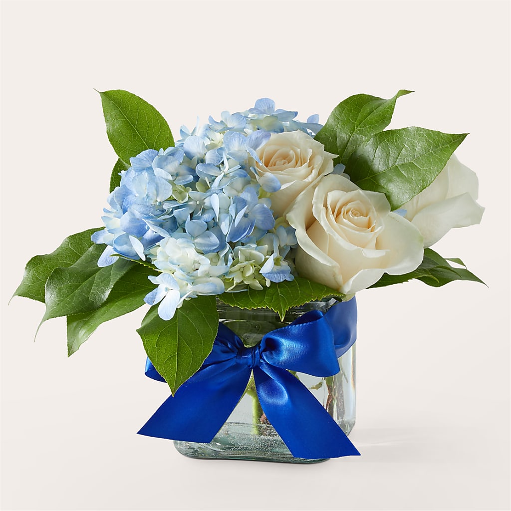 Sky Blue Delight Bouquet – GOD'S GARDEN FLOWER SHOP, Lancaster CA