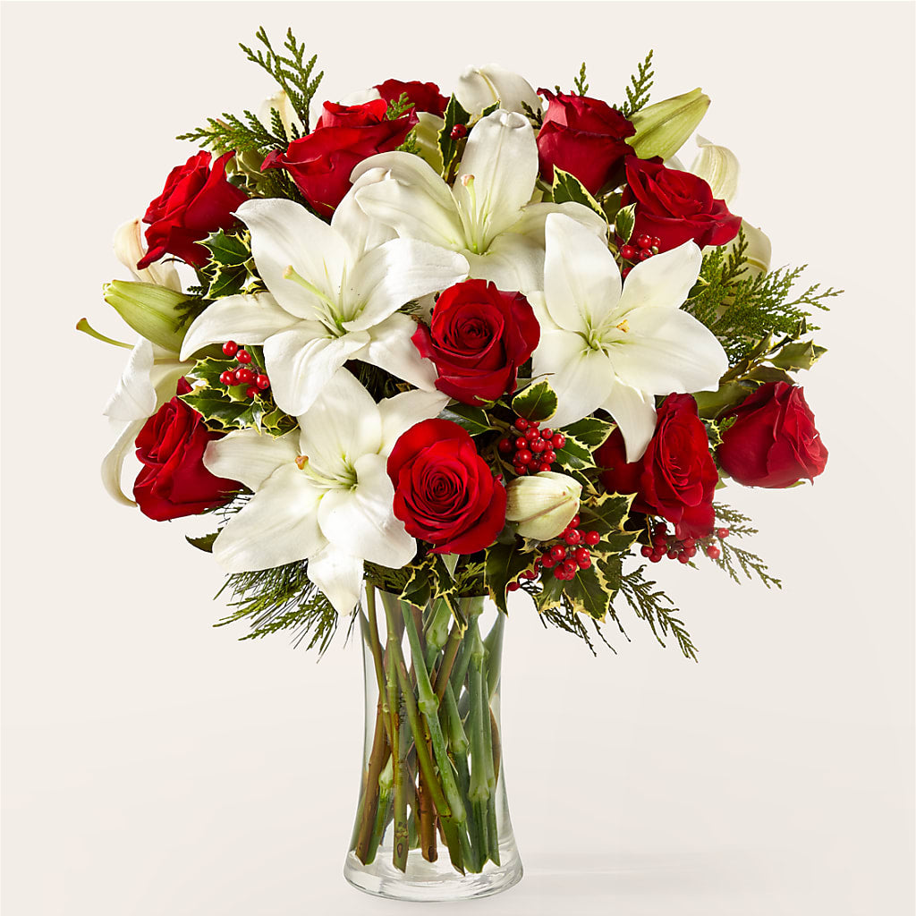 Sparkling Snowflakes Bouquet – GOD'S GARDEN FLOWER SHOP, Lancaster CA