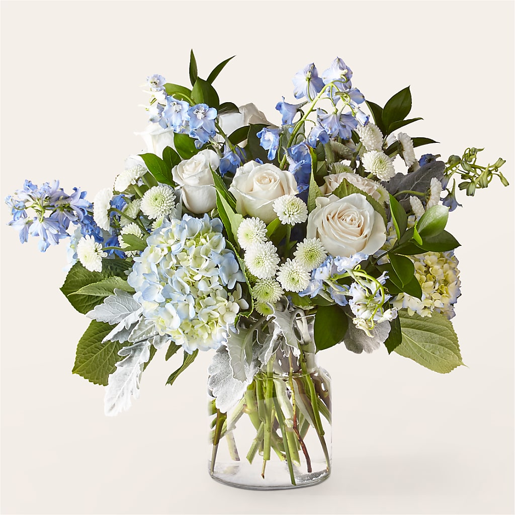 Clear Skies Bouquet – GOD'S GARDEN FLOWER SHOP, Lancaster CA
