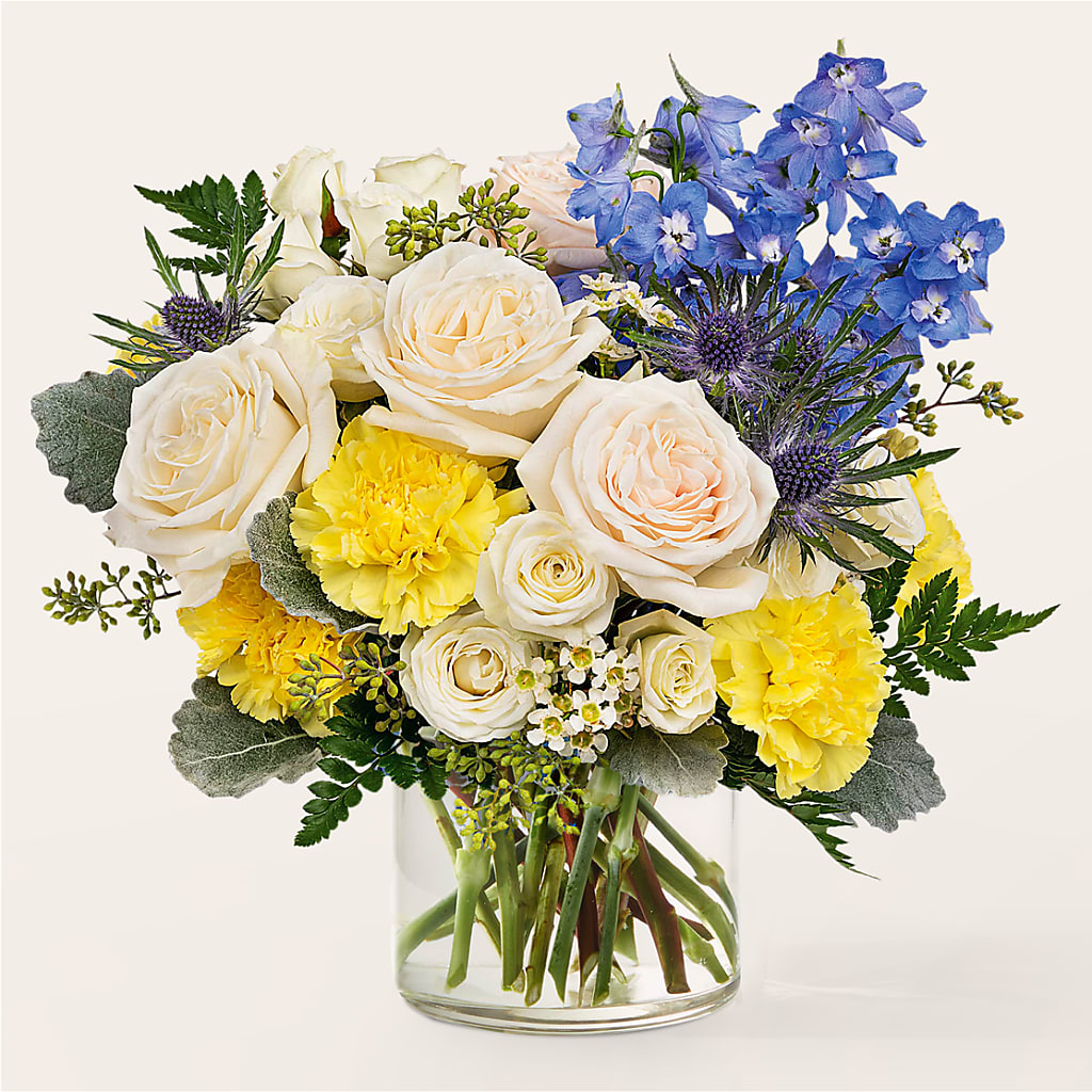 Lemon Sorbet Bouquet – GOD'S GARDEN FLOWER SHOP, Lancaster CA