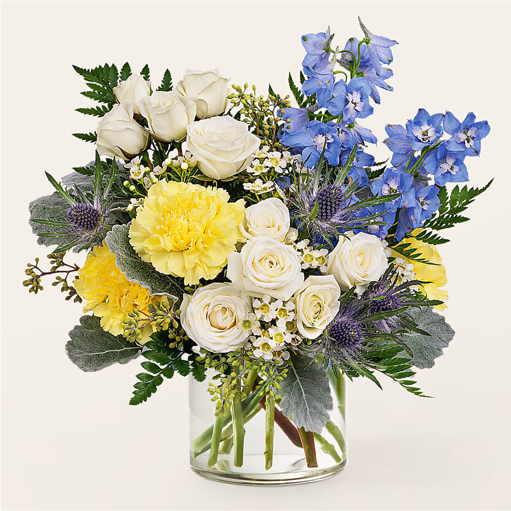 Lemon Sorbet Bouquet – GOD'S GARDEN FLOWER SHOP, Lancaster CA