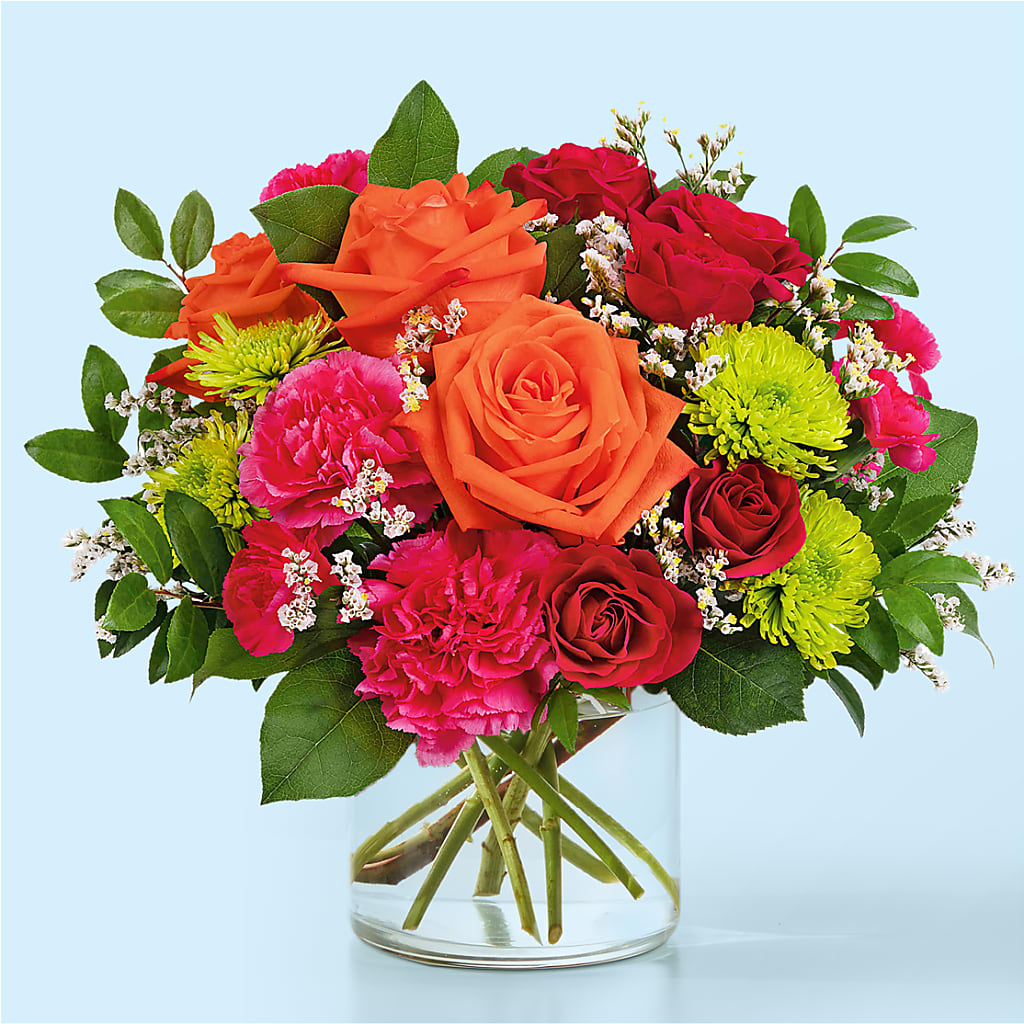 Colorful Carnival Bouquet – GOD'S GARDEN FLOWER SHOP, Lancaster CA