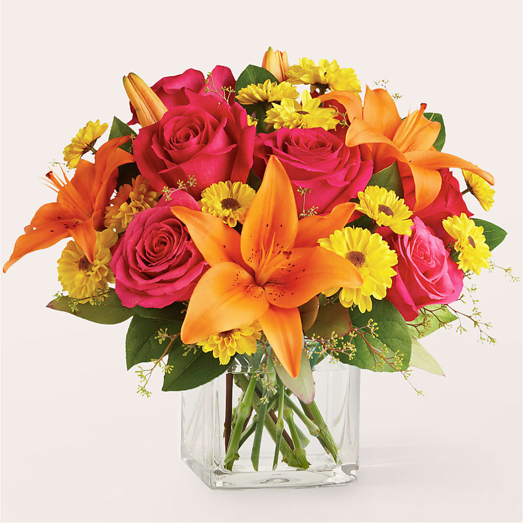 Neon Lights Bouquet – GOD'S GARDEN FLOWER SHOP, Lancaster CA