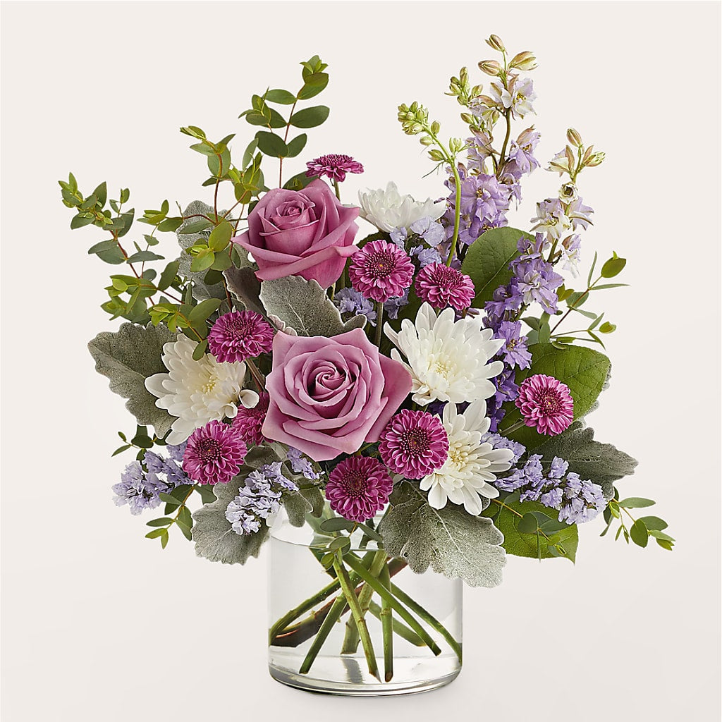 Violet Frost Bouquet – GOD'S GARDEN FLOWER SHOP, Lancaster CA