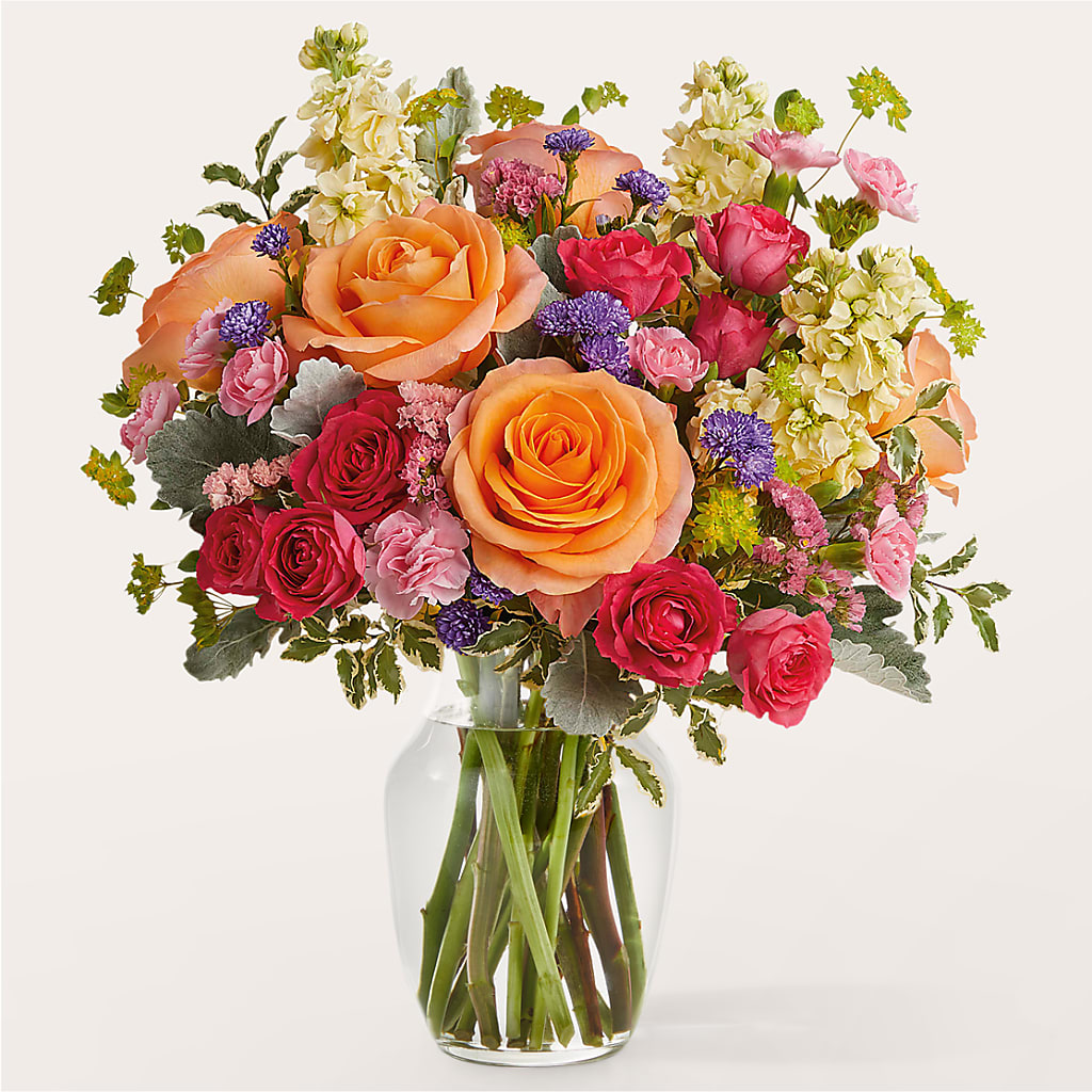 Tangerine Tango Bouquet – GOD'S GARDEN FLOWER SHOP, Lancaster CA