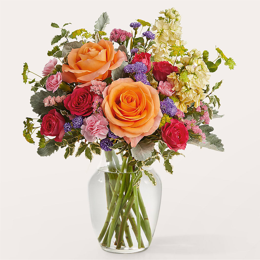 Tangerine Tango Bouquet – GOD'S GARDEN FLOWER SHOP, Lancaster CA