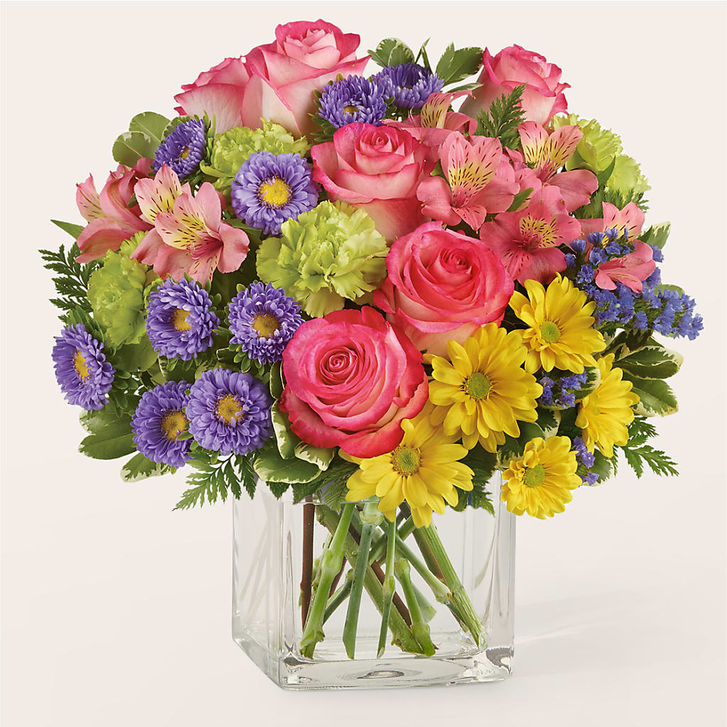 Candy Jar Bouquet – GOD'S GARDEN FLOWER SHOP, Lancaster CA