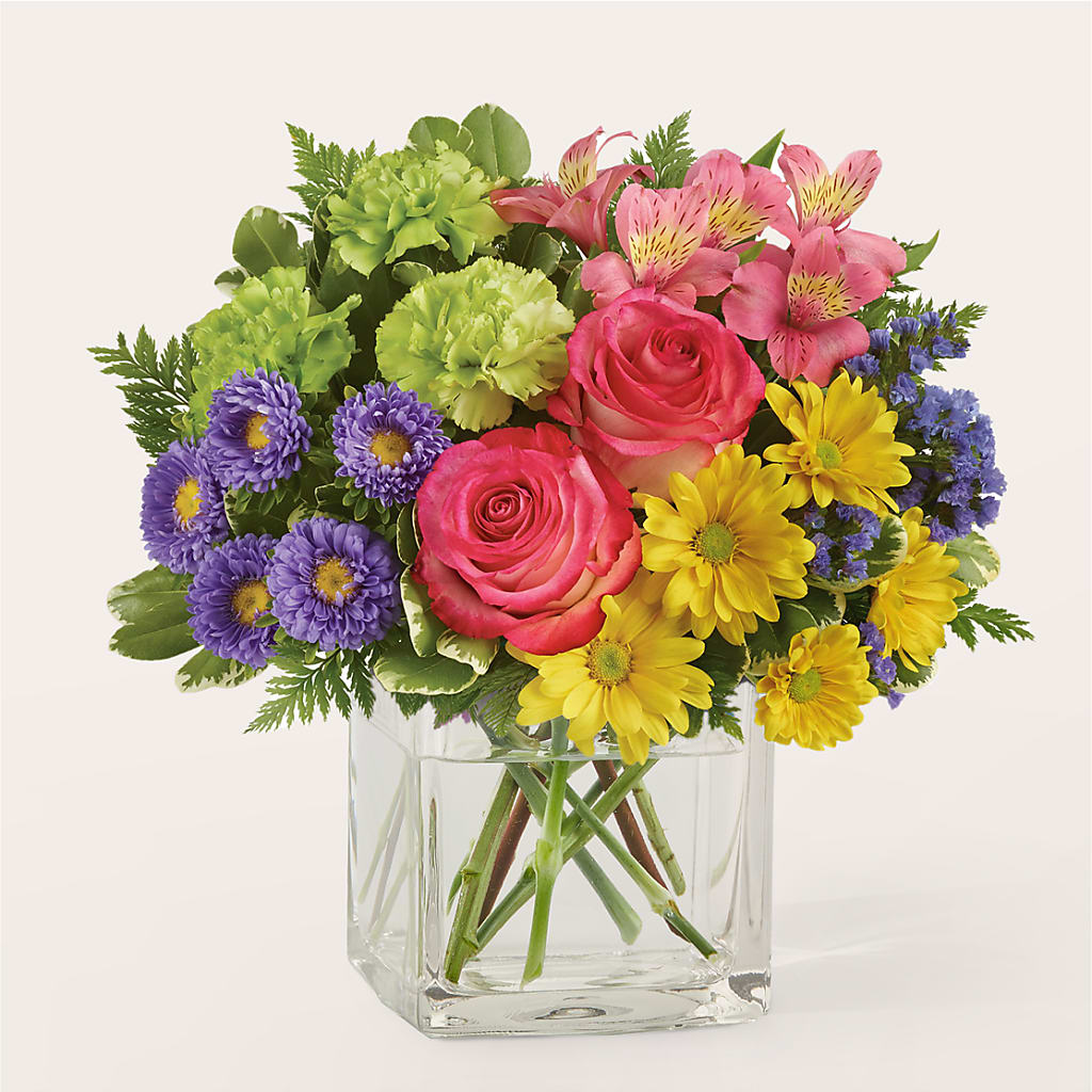 Candy Jar Bouquet – GOD'S GARDEN FLOWER SHOP, Lancaster CA