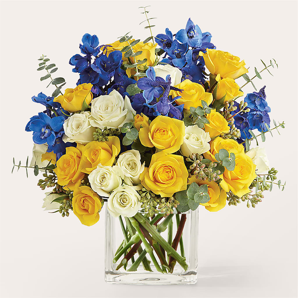 Sparkling Citrine Bouquet – GOD'S GARDEN FLOWER SHOP, Lancaster CA