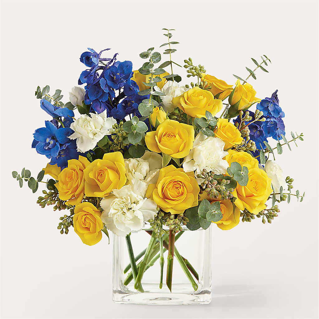 Sparkling Citrine Bouquet – GOD'S GARDEN FLOWER SHOP, Lancaster CA