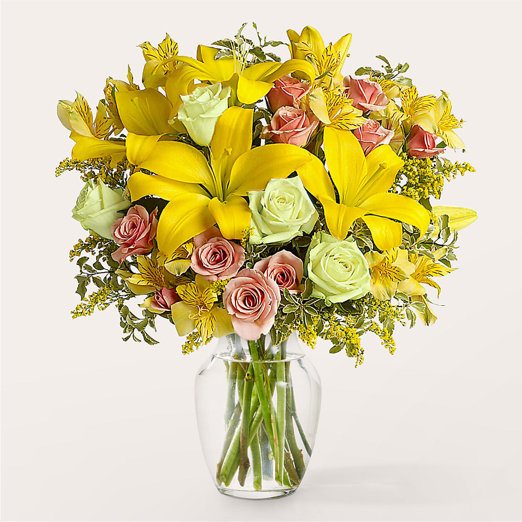 Sunburst Bouquet – GOD'S GARDEN FLOWER SHOP, Lancaster CA