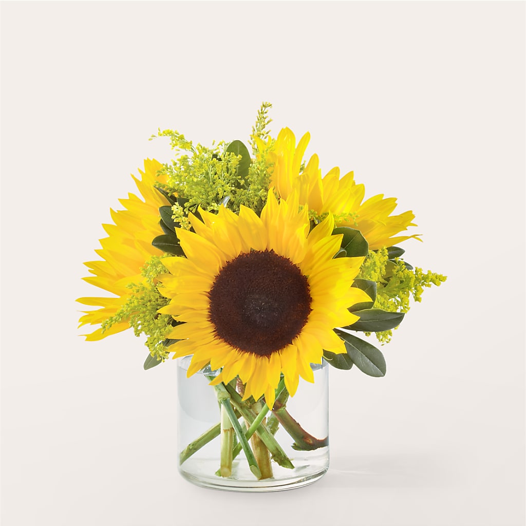 Beaming Sunflower Bouquet – GOD'S GARDEN FLOWER SHOP, Lancaster CA