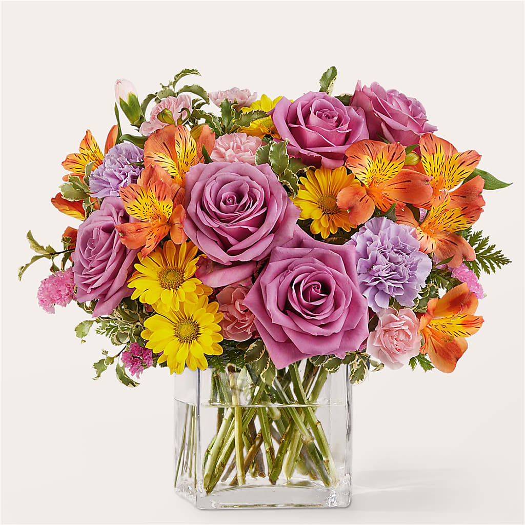 Shades of Happiness Bouquet – GOD'S GARDEN FLOWER SHOP, Lancaster CA