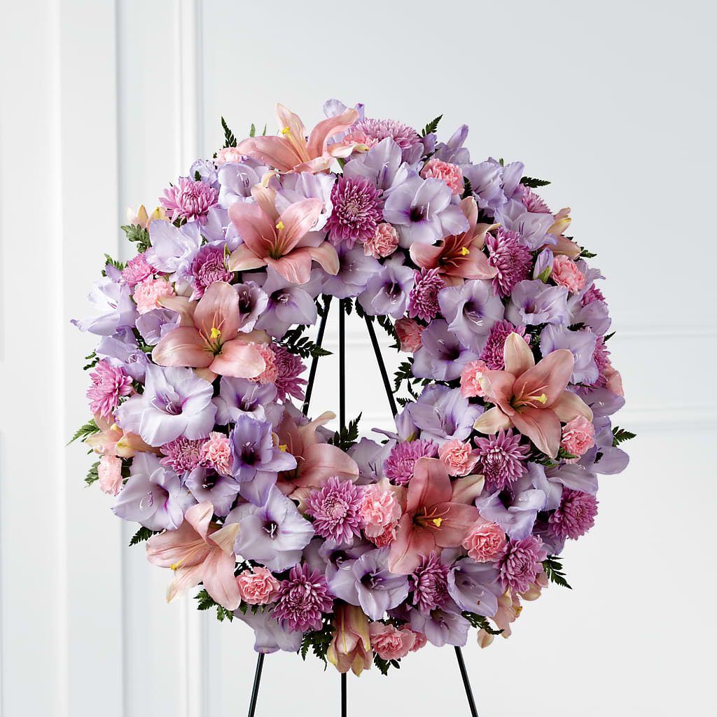 Beloved Friend Wreath – GOD'S GARDEN FLOWER SHOP, Lancaster CA