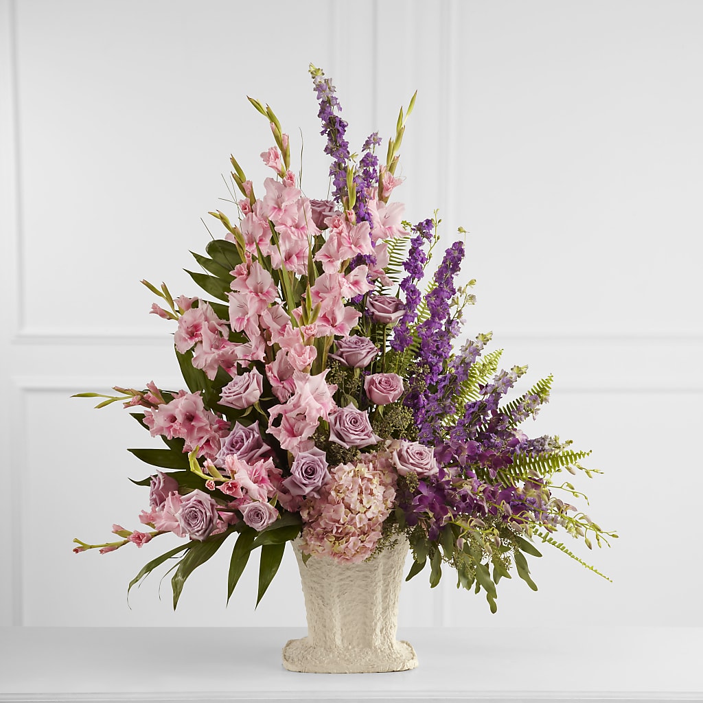 Flowing Garden Arrangement – GOD'S GARDEN FLOWER SHOP, Lancaster CA