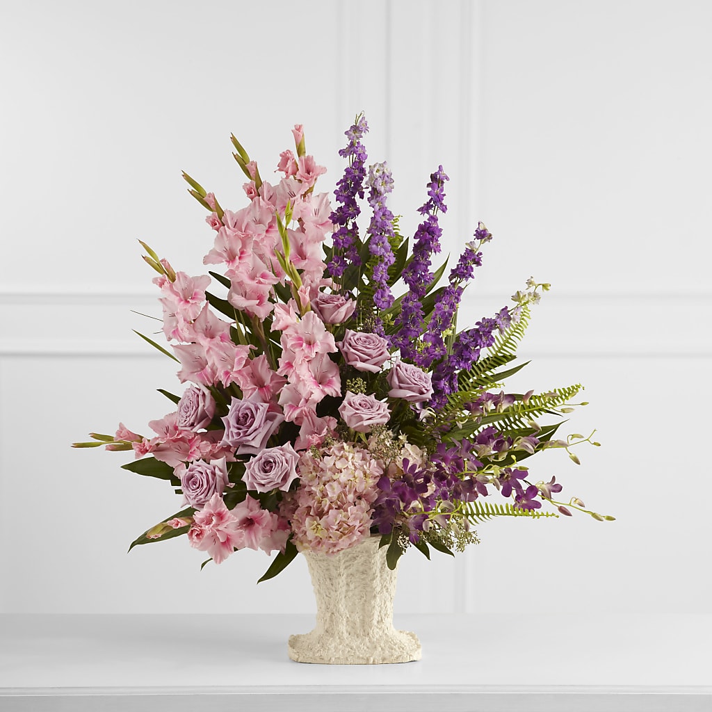 Flowing Garden Arrangement – GOD'S GARDEN FLOWER SHOP, Lancaster CA