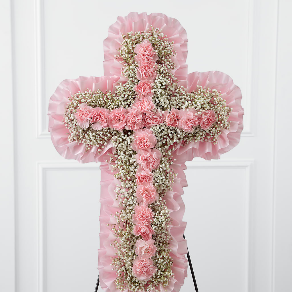 Angel's Cross Easel – GOD'S GARDEN FLOWER SHOP, Lancaster CA