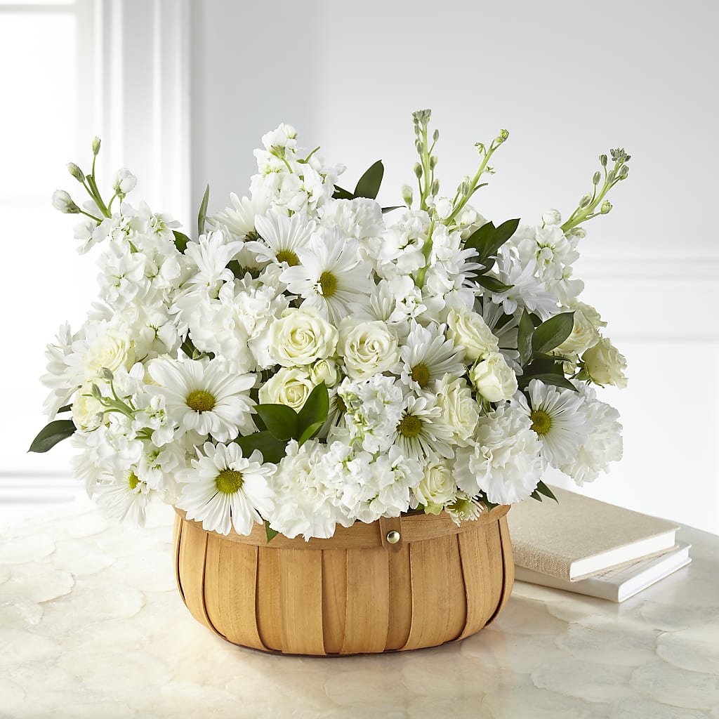Graceful Garden Basket – GOD'S GARDEN FLOWER SHOP, Lancaster CA