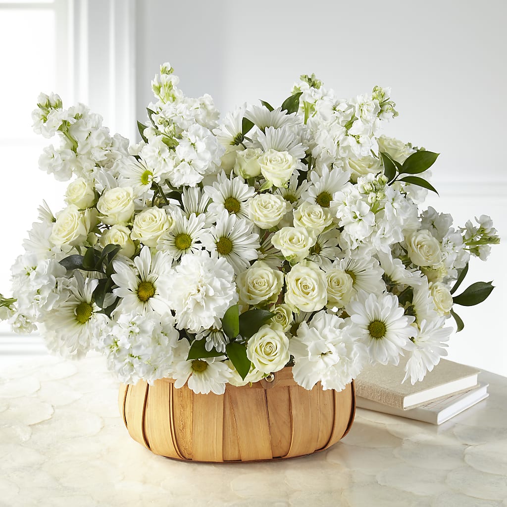 Graceful Garden Basket – GOD'S GARDEN FLOWER SHOP, Lancaster CA