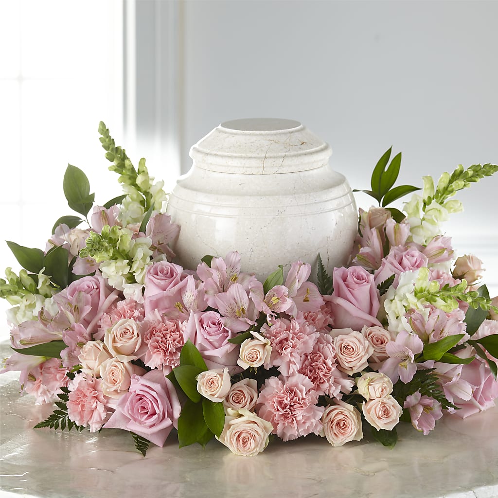 Blooms of Hope Cremation Adornment – GOD'S GARDEN FLOWER SHOP, Lancaster CA