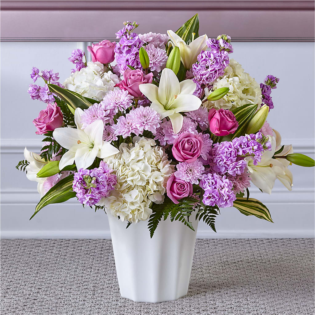Heaven Sent Floor Basket – GOD'S GARDEN FLOWER SHOP, Lancaster CA