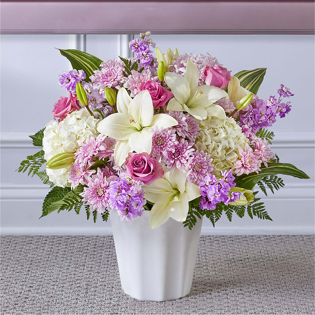 Heaven Sent Floor Basket – GOD'S GARDEN FLOWER SHOP, Lancaster CA