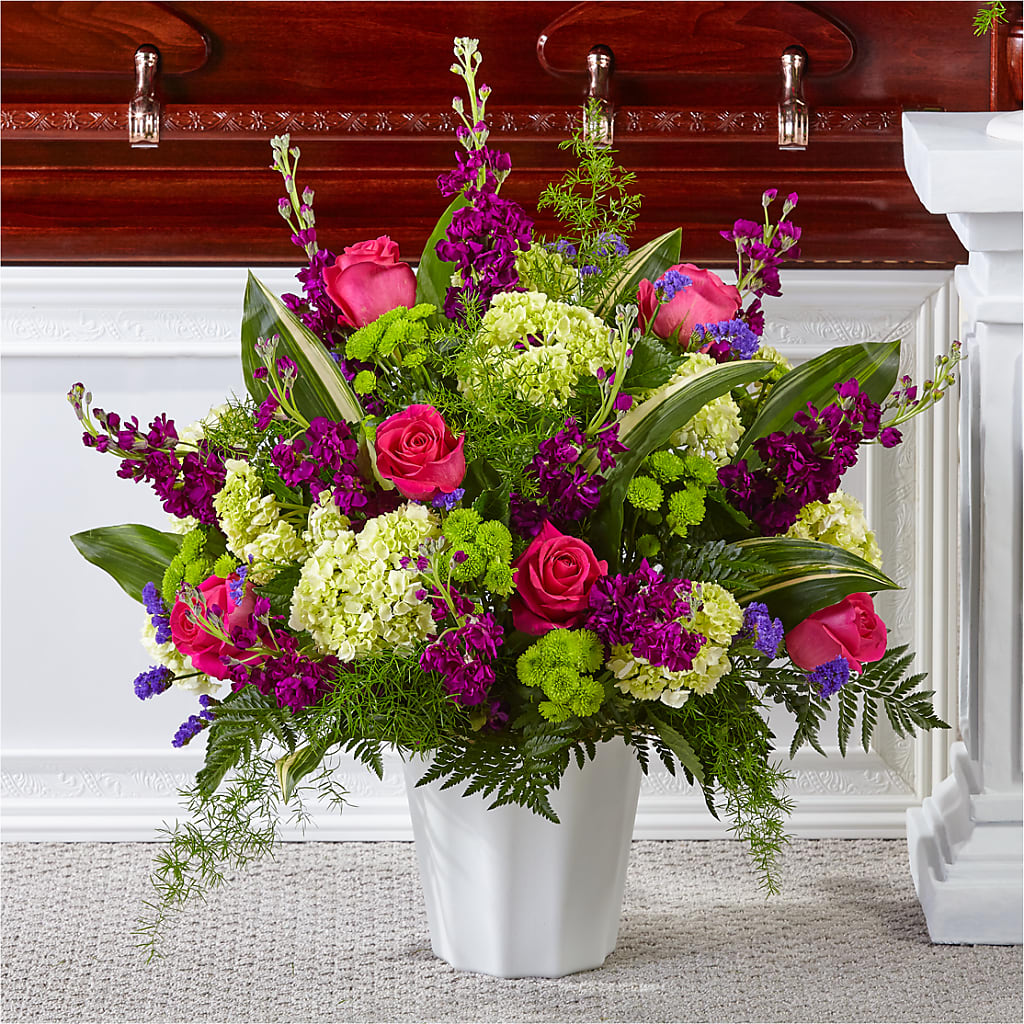 Beautiful Horizons Floor Basket – GOD'S GARDEN FLOWER SHOP, Lancaster CA