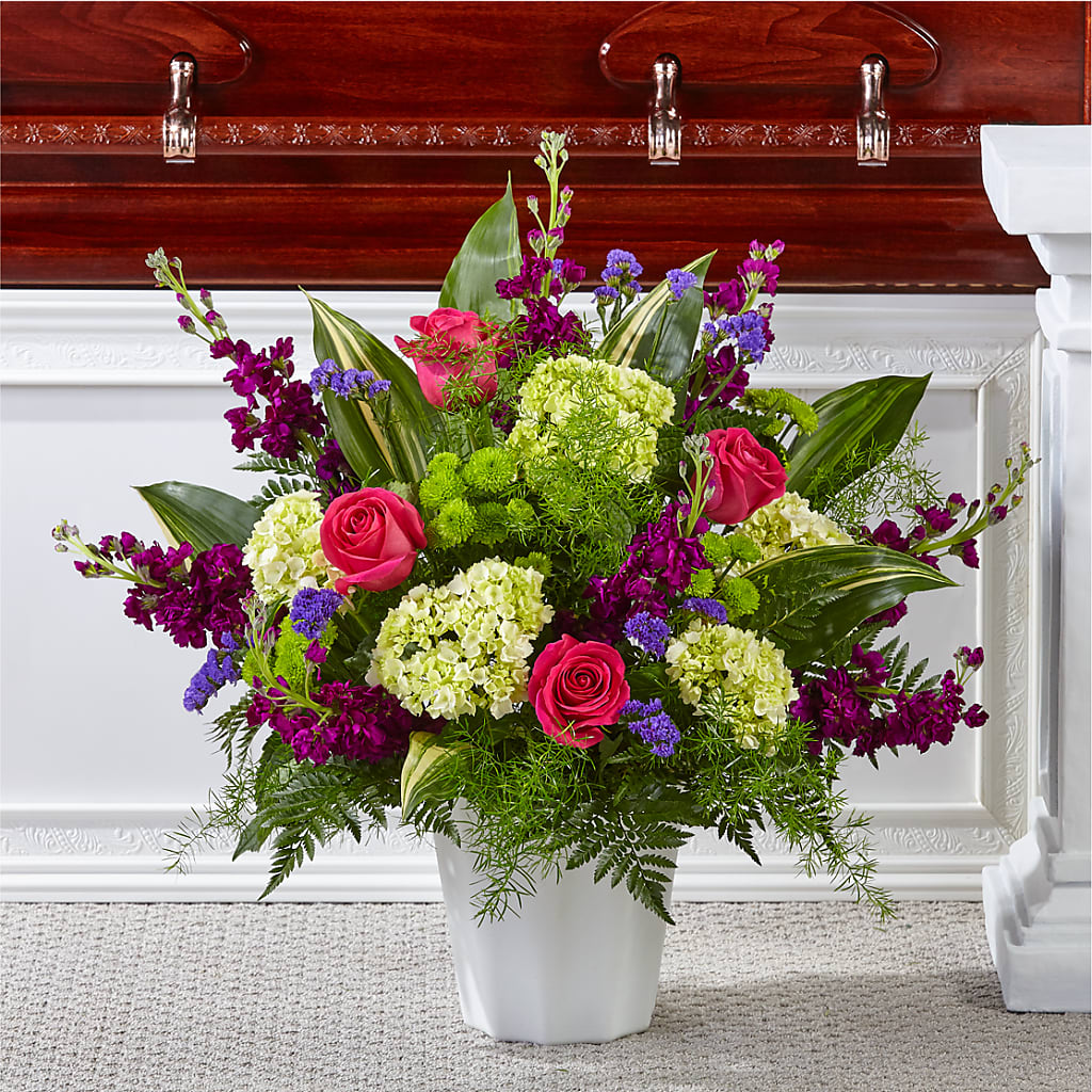 Beautiful Horizons Floor Basket – GOD'S GARDEN FLOWER SHOP, Lancaster CA