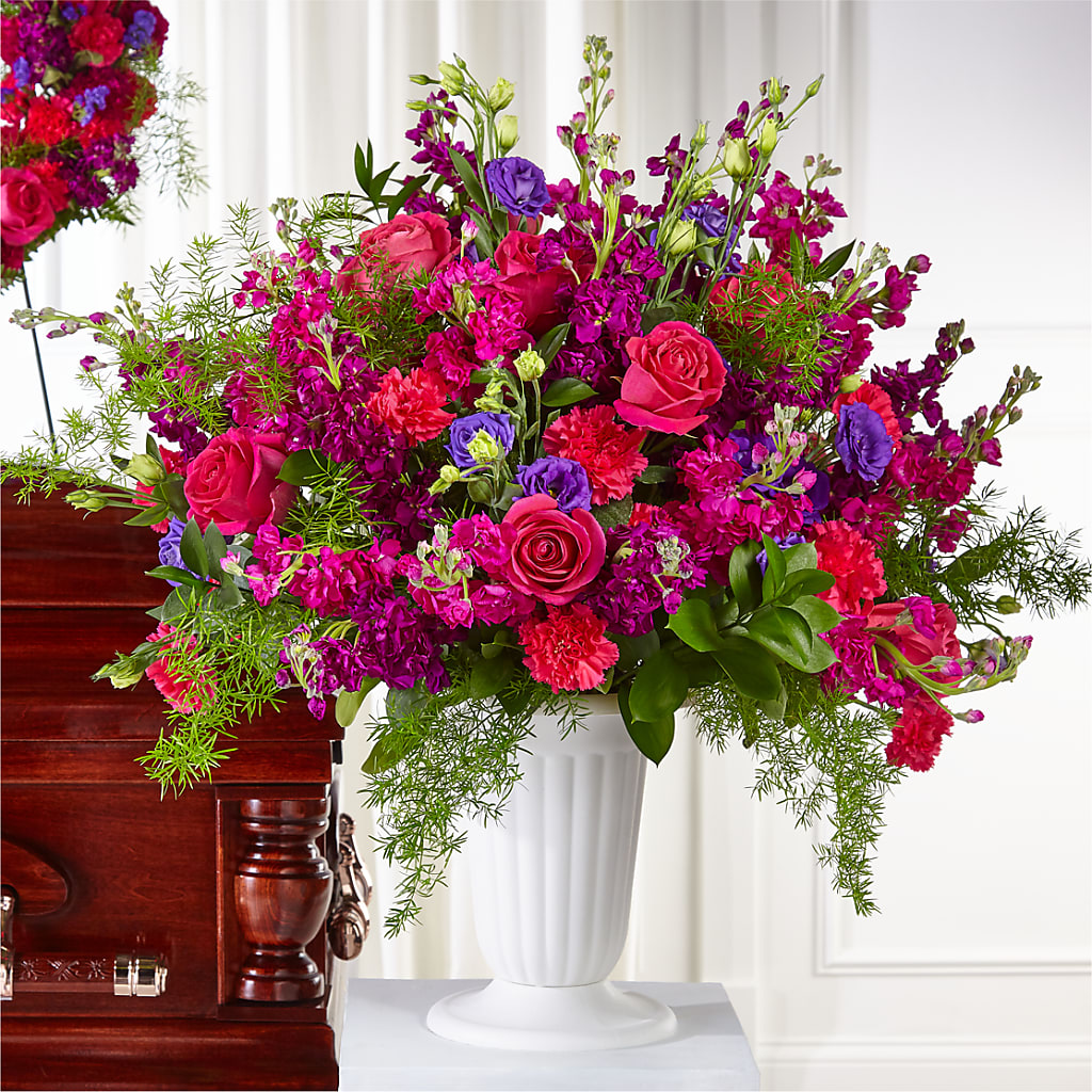 Eternal Day Arrangement – GOD'S GARDEN FLOWER SHOP, Lancaster CA