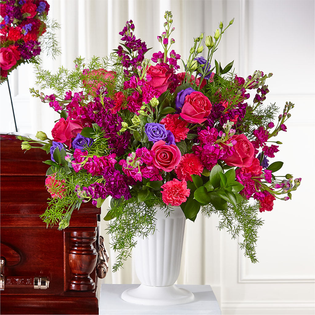 Eternal Day Arrangement – GOD'S GARDEN FLOWER SHOP, Lancaster CA