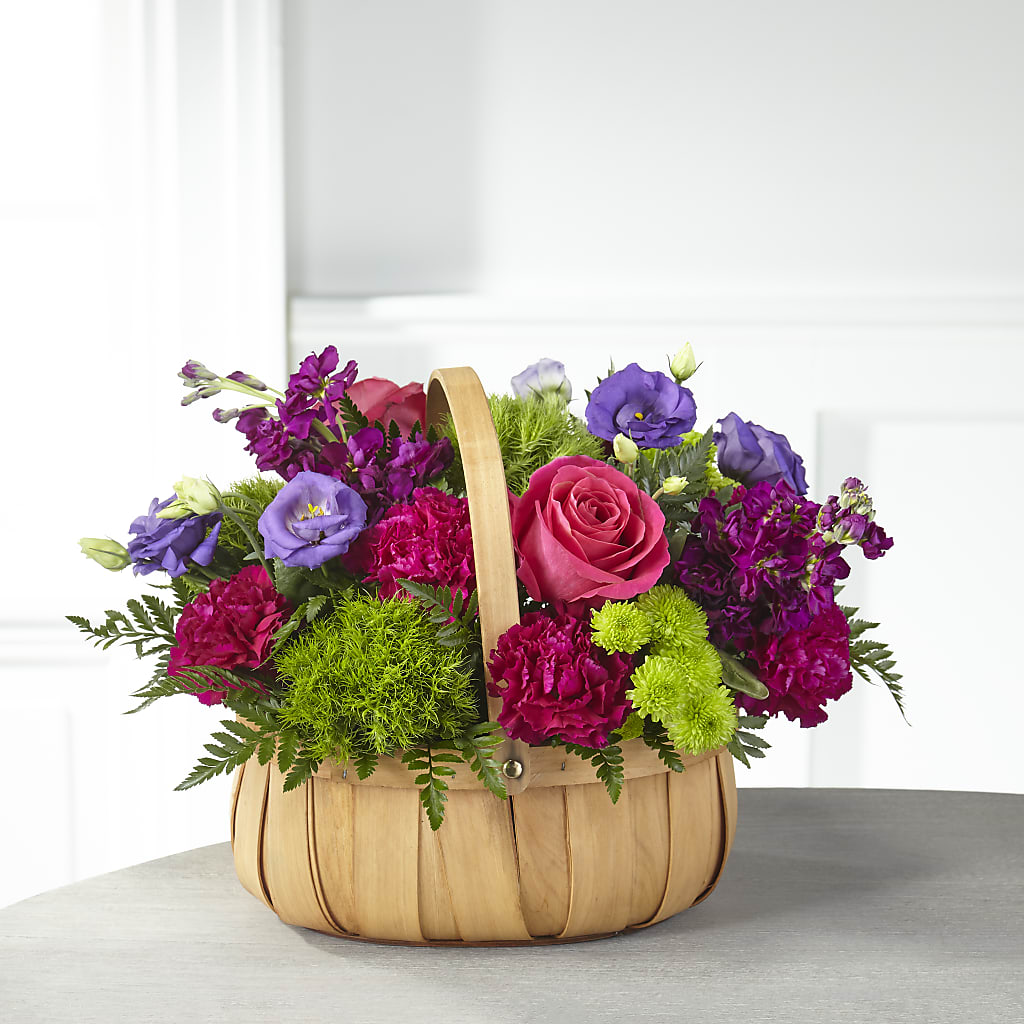 Serene Sanctuary Basket – GOD'S GARDEN FLOWER SHOP, Lancaster CA