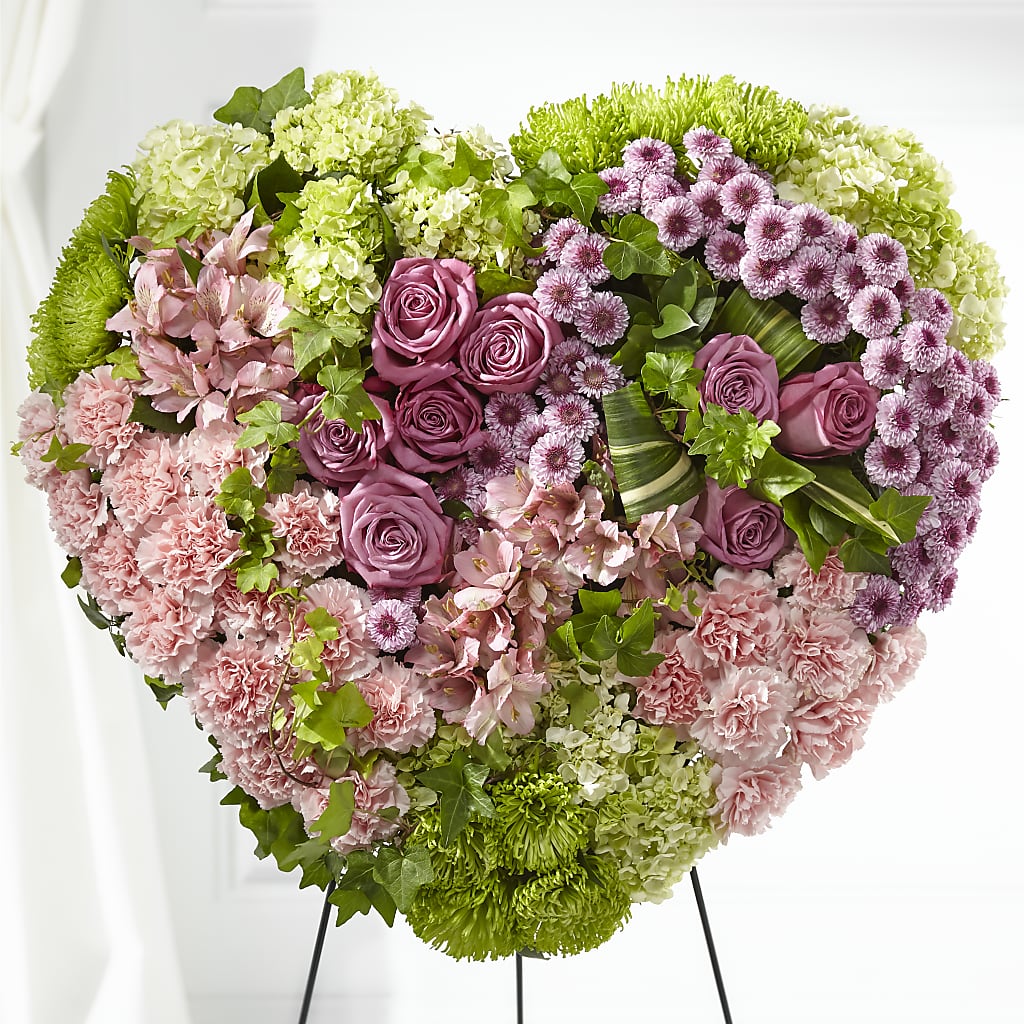 Heartwarming Standing Heart – GOD'S GARDEN FLOWER SHOP, Lancaster CA