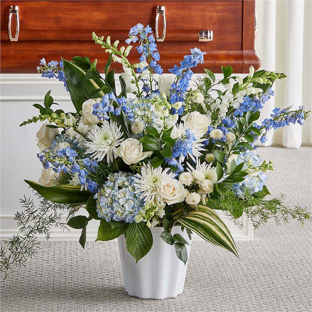 Everlasting Memories Floor Basket – GOD'S GARDEN FLOWER SHOP, Lancaster CA