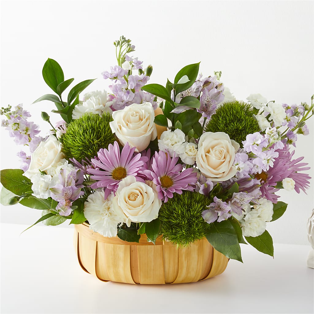 Peace & Love Basket – GOD'S GARDEN FLOWER SHOP, Lancaster CA