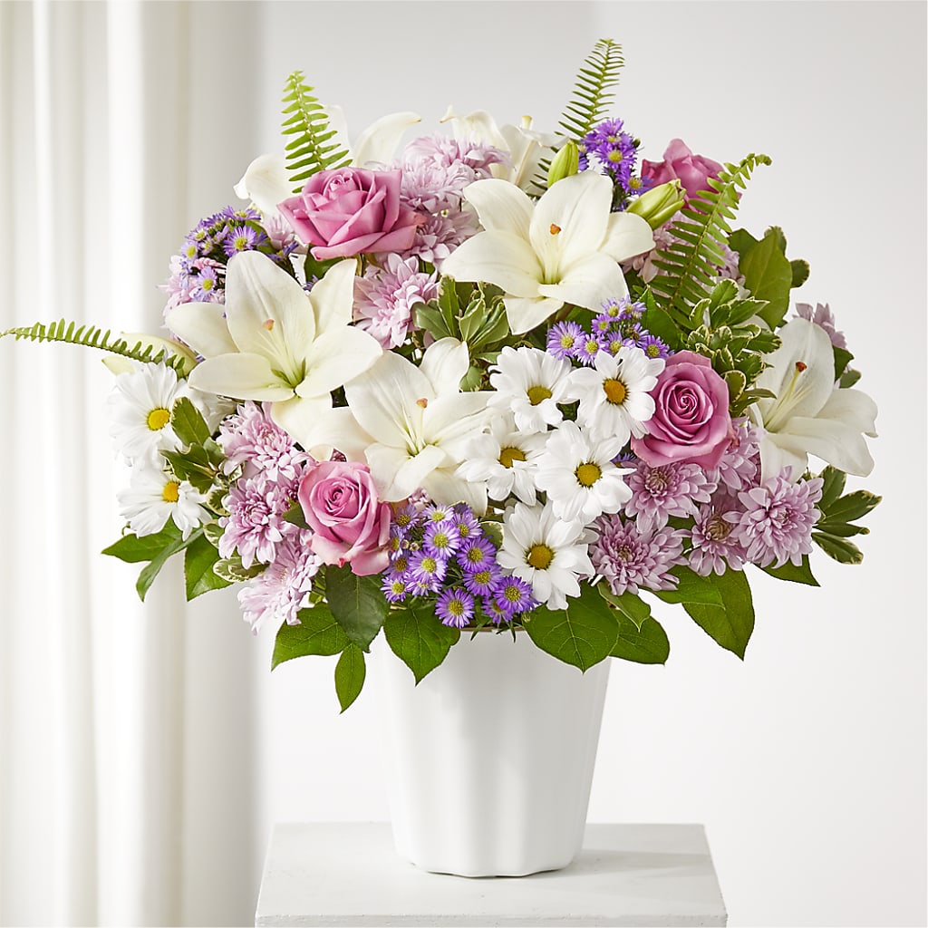 Warmest Thoughts Tabletop Basket – GOD'S GARDEN FLOWER SHOP, Lancaster CA