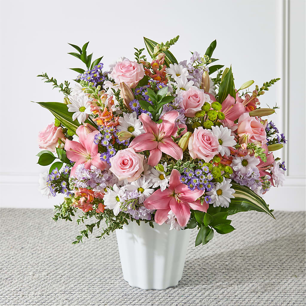 Abundant Compassion Floor Basket – GOD'S GARDEN FLOWER SHOP, Lancaster CA