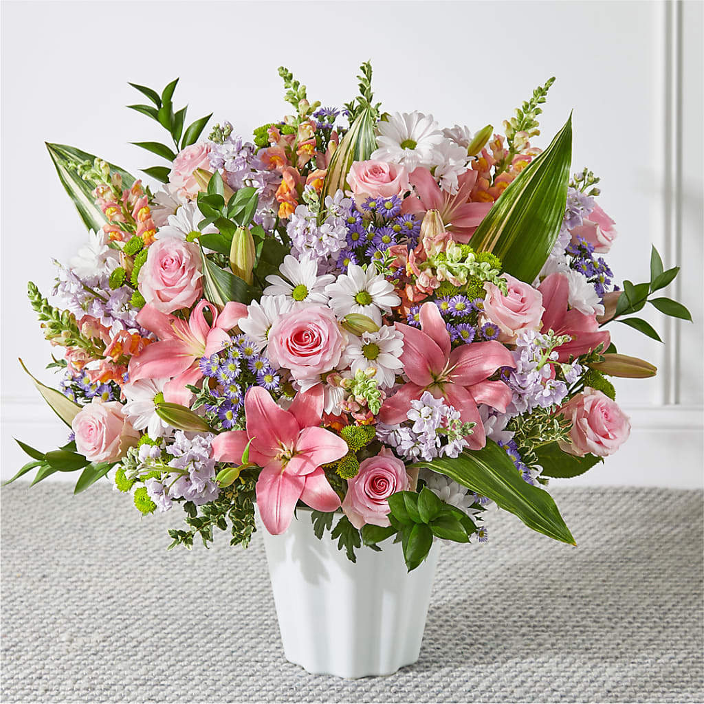 Abundant Compassion Floor Basket – GOD'S GARDEN FLOWER SHOP, Lancaster CA