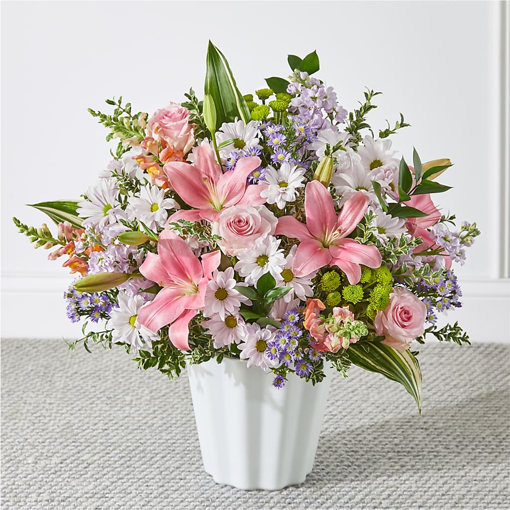 Abundant Compassion Floor Basket – GOD'S GARDEN FLOWER SHOP, Lancaster CA