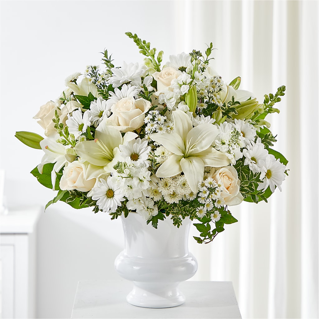 Uplifting Urn Arrangement – GOD'S GARDEN FLOWER SHOP, Lancaster CA